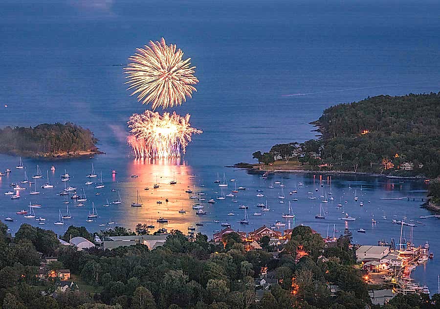 Windjammer Fest Fireworks Camden